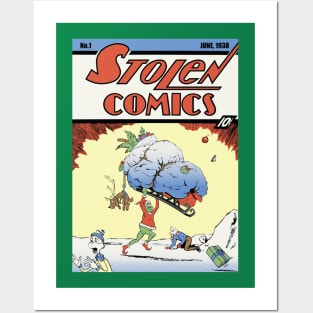 Stolen Comics Posters and Art